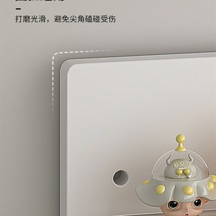 置物架奶油风卧室家用宿舍学习桌整理学生书桌收 洞洞板桌面e立式