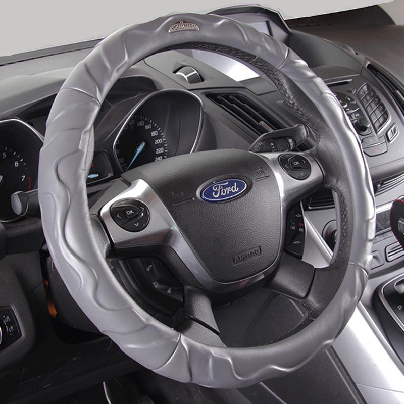 新款直销汽车方向盘套仿小羔羊皮 汽车把套夏季吸汗防滑四季通用2