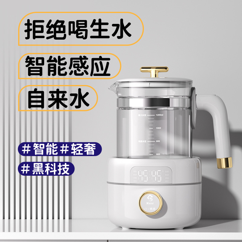 宝宝智能消毒加热二合一多功能温奶婴儿家用恒温旋钮水壶调奶器