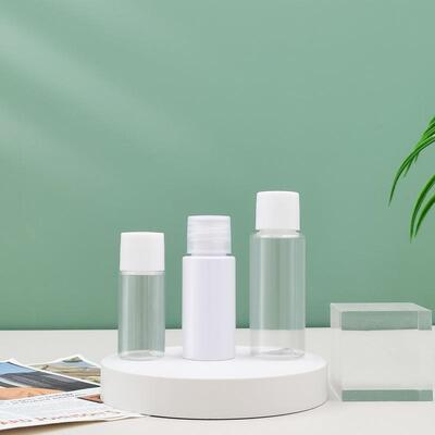 直销新款现货10/20/30/40/50ml小样旅行分装瓶pet水乳瓶 一次性分