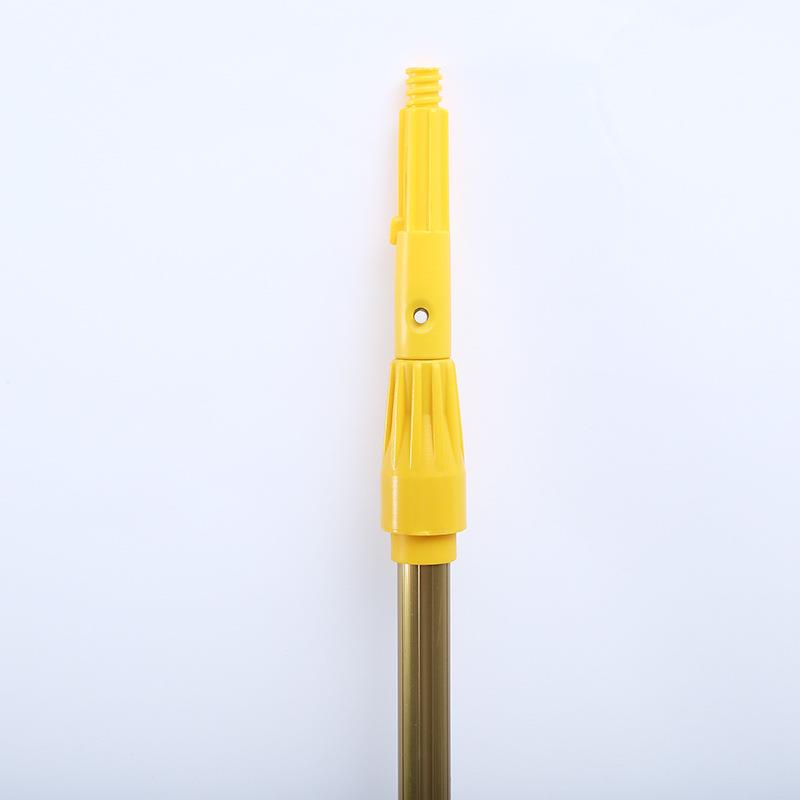 新款直销金色铝合金伸缩杆清洁工具擦玻璃刮配件铝合金刮玻璃清洁
