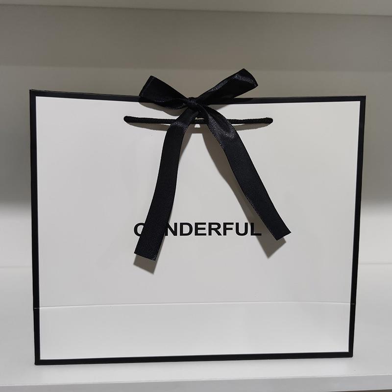 新款直销手提袋子香薰礼盒礼品袋方形生日礼物伴手礼包装纸袋购物