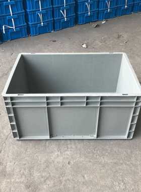 新款直销上海EU箱物流箱加盖欧标汽配工具箱物流周转箱EU4628防静