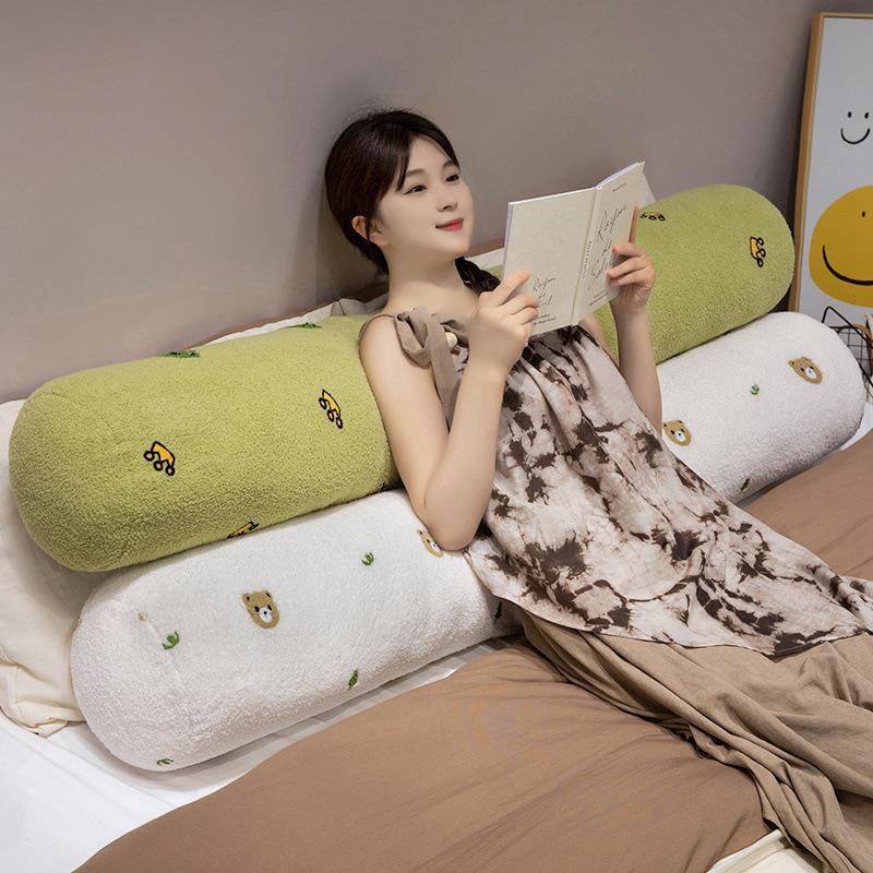 新款直销简约长条抱枕女生睡觉孕妇床上侧睡夹腿圆柱靠枕男生款靠