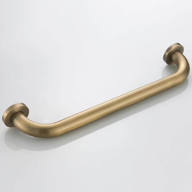 直销新款卫浴缸扶手黄铜古铜仿古色浴缸老人卫浴扶手多规格尺寸图