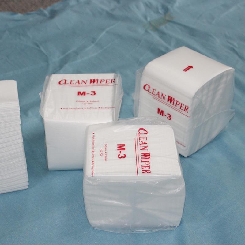 新款直销多功能无尘纸 清洁除尘吸油纸 工业专用无尘擦拭纸m-3 直
