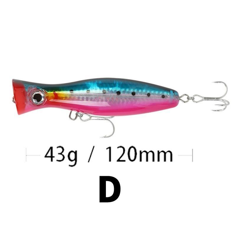 新款直销大波爬撞水波爬12cm4g 路亚饵波爬仿生鱼饵 翘嘴鲈鱼鱼饵