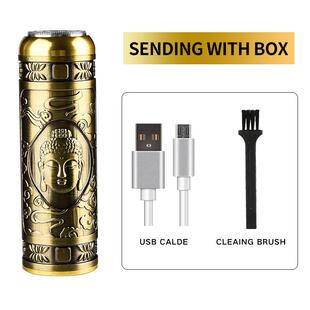 新款直销新款剃须刀电动男士可水洗充电式刮胡刀便携式迷你胡须刀