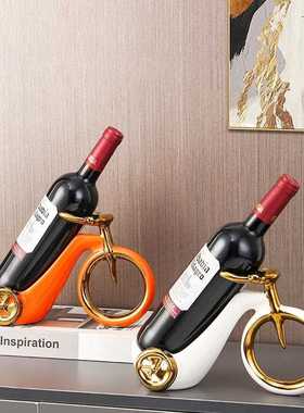 新款直销新中式软装客厅摆件工艺品创意酒柜玄关套装摆件装饰新居