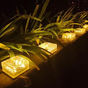 直销户外庭院灯防水别墅花园草坪地埋灯阳台布置家用LED冰砖 新款