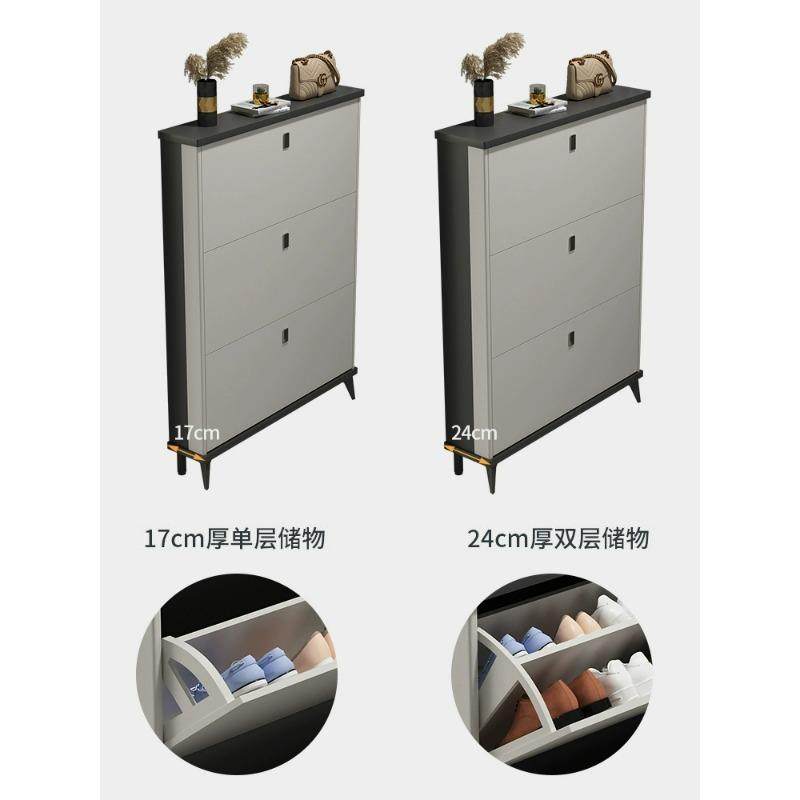 新款直销薄款鞋柜家用门口楼道意式翻斗收纳神器入户鞋架省空间大,住宅家具,鞋柜,淘宝优惠券,粉丝福利购,淘宝优惠卷