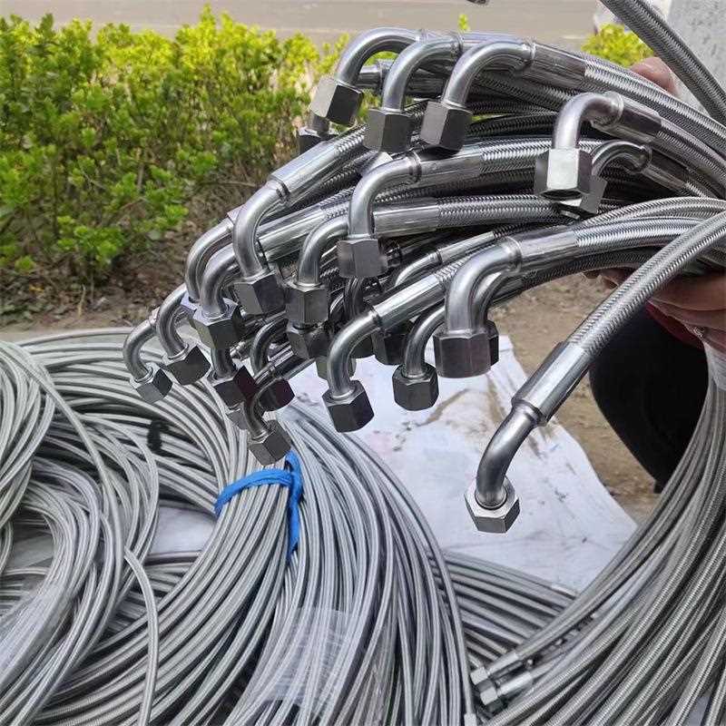 新款直销不锈钢波纹管金属软管工业高温蒸汽钢丝编织网软管进出水