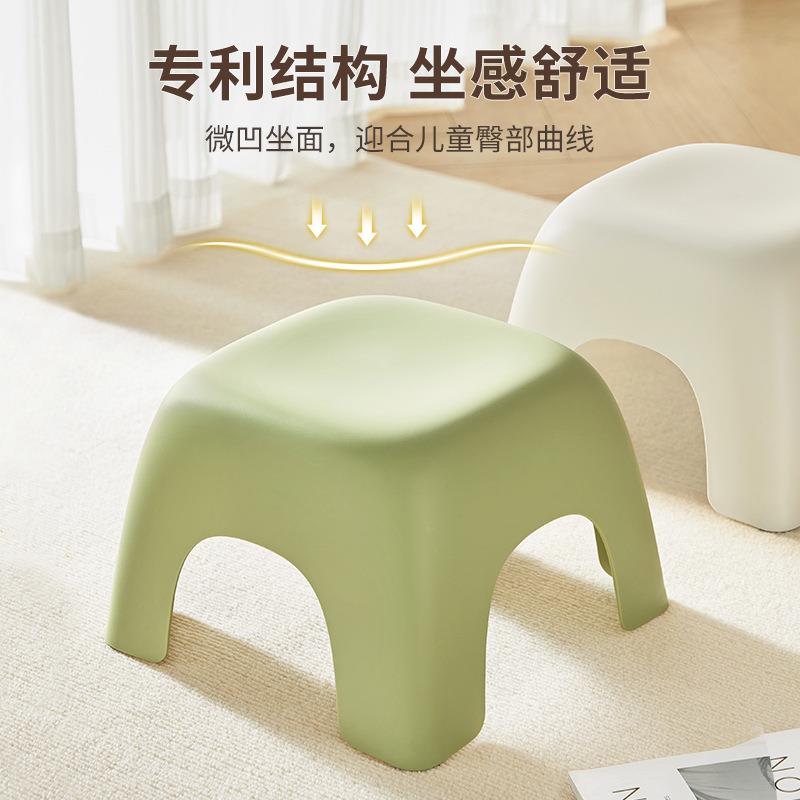 新款直销塑料凳家用客厅小板凳浴室加厚小矮凳儿童防滑换鞋凳简约