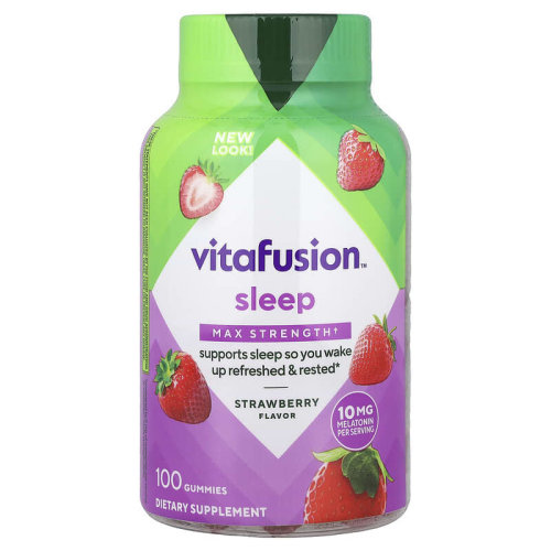 vitafusion褪黑素软糖10mg100粒