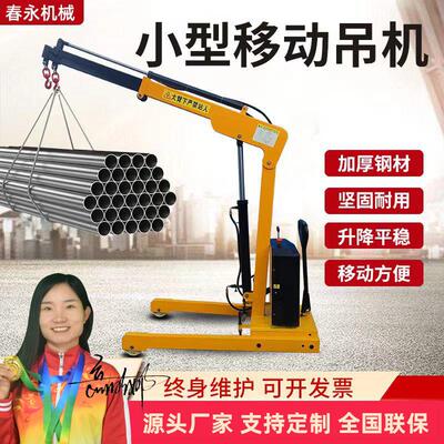 响彻全自动单臂吊车半电动小吊机电机行走人力行走吊车折叠吊车搬