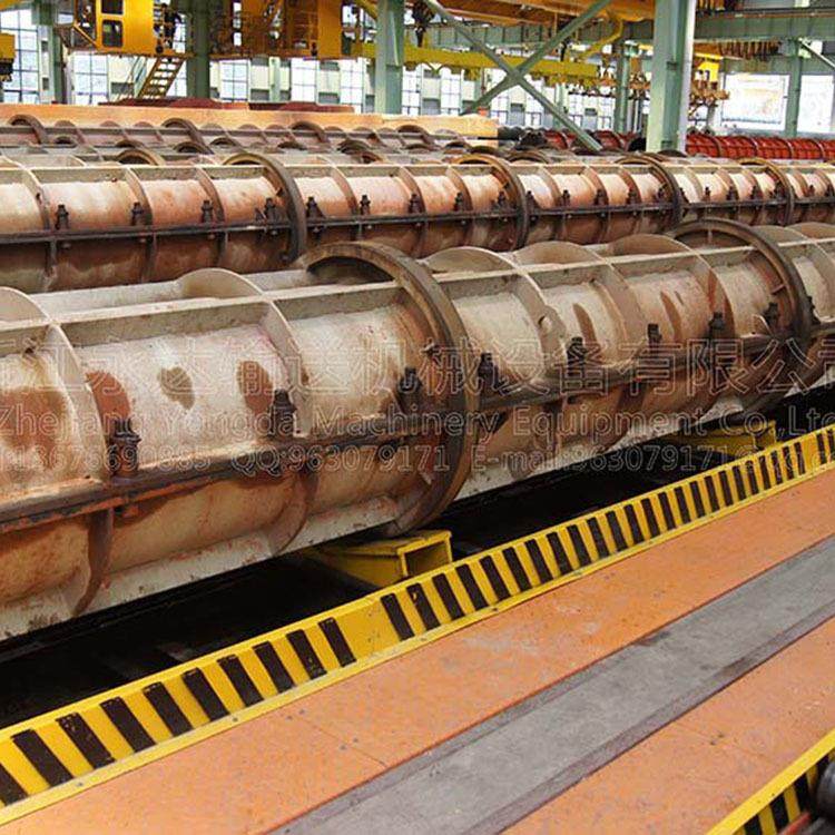 预应力混凝土管桩电杆生产 开、合模自动化链条管链机输送设备