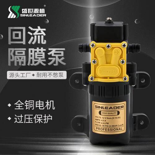 XLD信利达大流量大功率双螺纹回流隔膜节能净水机开槽机水泵