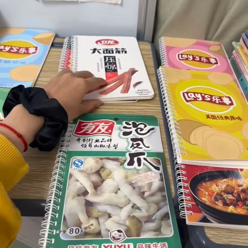 凤爪搞怪笔记本辣条大面筋