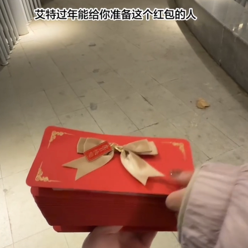 2026马年中式红蝴蝶结利是封