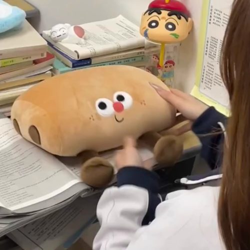 情绪面包二合一U型枕可变形