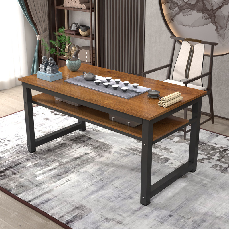 书桌书法桌子书画桌毛笔写字台电脑桌家用双层培训辅导班绘画课桌,住宅家具,电脑桌,淘宝优惠券,粉丝福利购,淘宝优惠卷