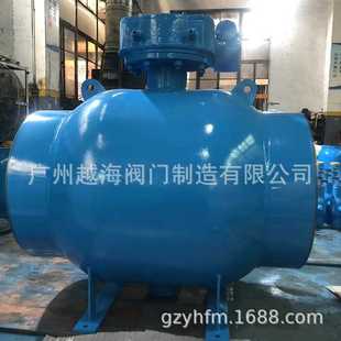 供应Q367F 固定球方形气液联动 25C供暖全焊接球阀 直通式