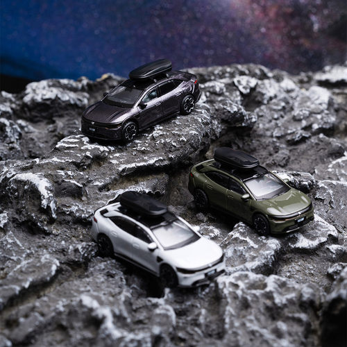 极氪极物ZEEKR 007GT全仿真车模1:64摆件