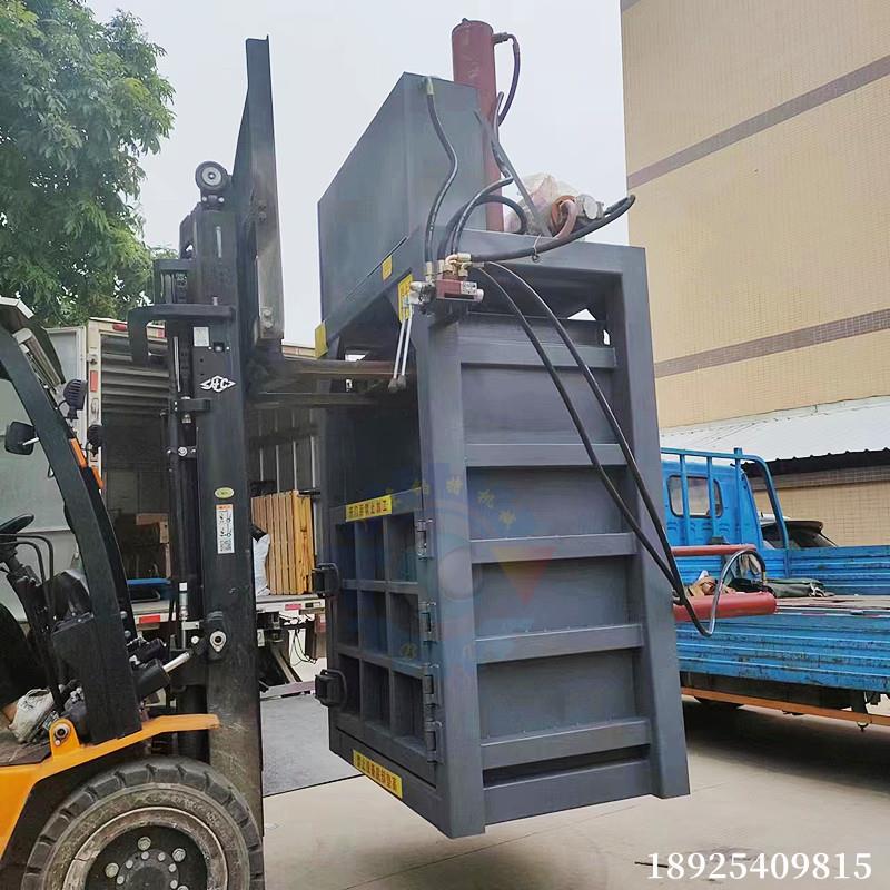 双缸手提袋压缩机 60吨废纸液压打包机 加厚形电动饮料瓶压块机