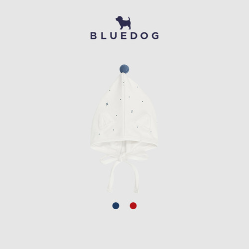 BLUEDOG韩国莫代尔新生儿胎帽