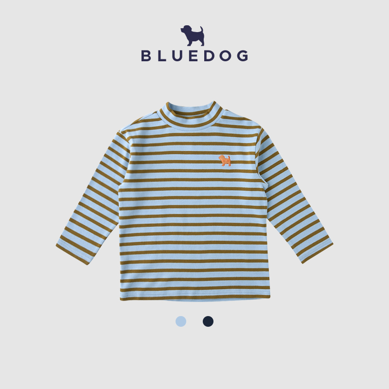 BLUEDOG韩国半高领长袖T恤