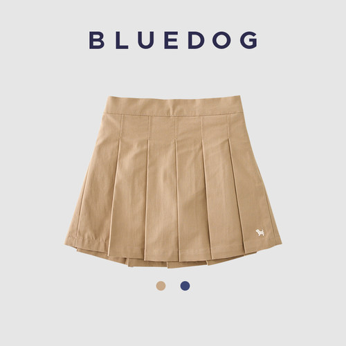 BLUEDOG韩国进口儿童百褶裙