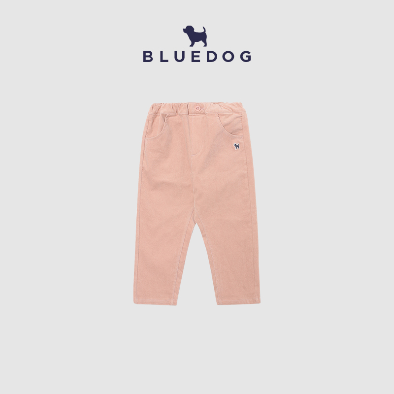 BLUEDOG韩国灯芯绒阔腿裤