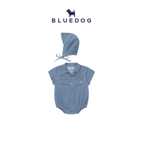BLUEDOG衬衫风牛仔三角衣
