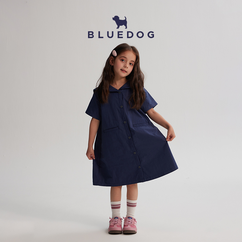 BLUEDOG蓝狗水手领连衣裙