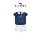 男女童舒适透气春季 BLUEDOG蓝狗韩国春夏蓝狗经典 套装