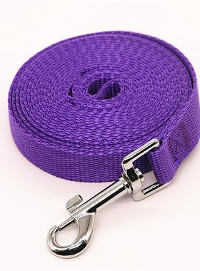 亚马逊宠物用品狗链牵引绳带训练带控制绳电脑车缝2cm宽6-100ft