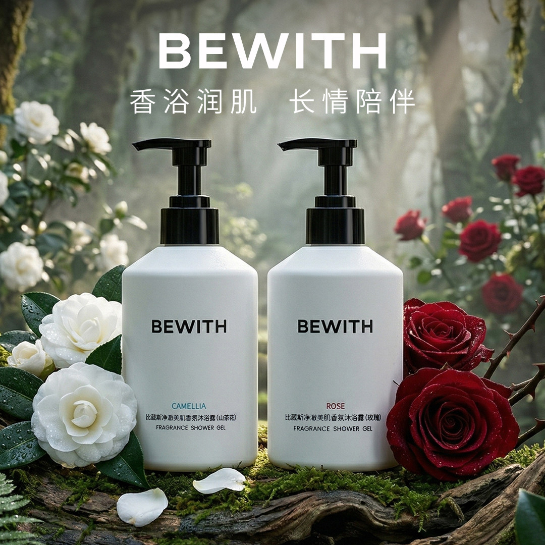 BEWITH持久留香温和舒缓沐浴露