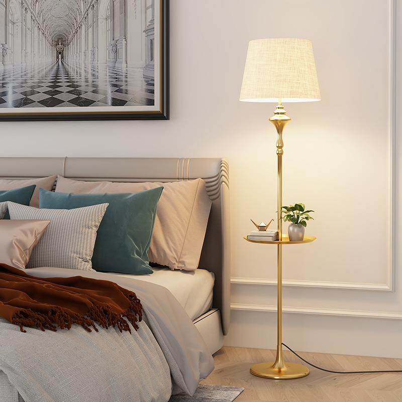 式轻落奢落地灯客厅复古现简约地台灯卧代室茶美几创意护眼立854,家装灯饰光源,装饰落地灯,淘宝优惠券,粉丝福利购,淘宝优惠卷