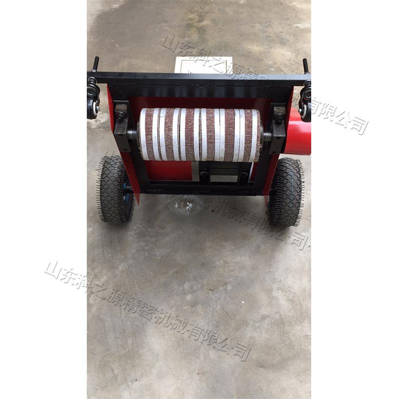 小型塑胶跑道打磨机手推体育场地光机学操校场式砂跑道翻WEF新抛