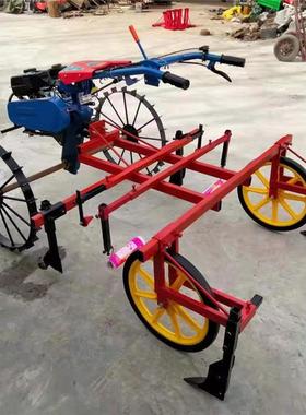 微耕210501机薄膜覆盖机膜拱棚覆膜机垄萝高卜地瓜大蒜地机