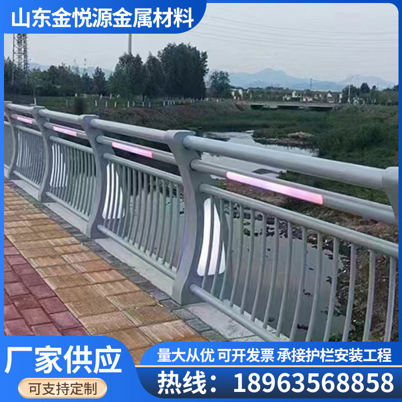 LED桥梁灯光护栏节能防撞施工