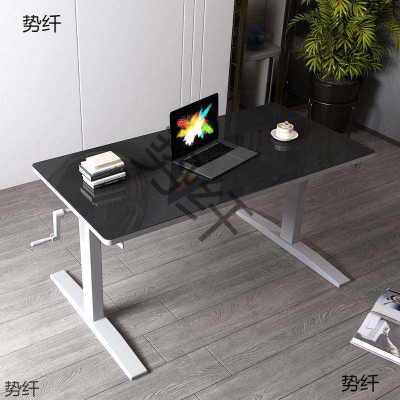 新款手升降桌站立式办书公桌手摇电动桌办工脑桌写字EMB台学生桌,电子元器件市场,其它元器件,淘宝优惠券,粉丝福利购,淘宝优惠卷