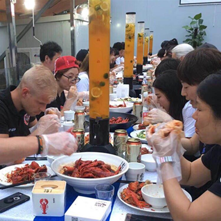 3L酒柱三脚酒泡啤酒机耐防撞WMA底座酒啤炮酒塔精酿啤摔酒器可乐