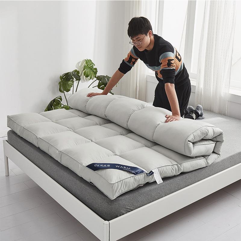 立体缝加厚无品牌/磨垫羽丝绒床垫软垫被褥子毛酒绗店床垫宿舍榻