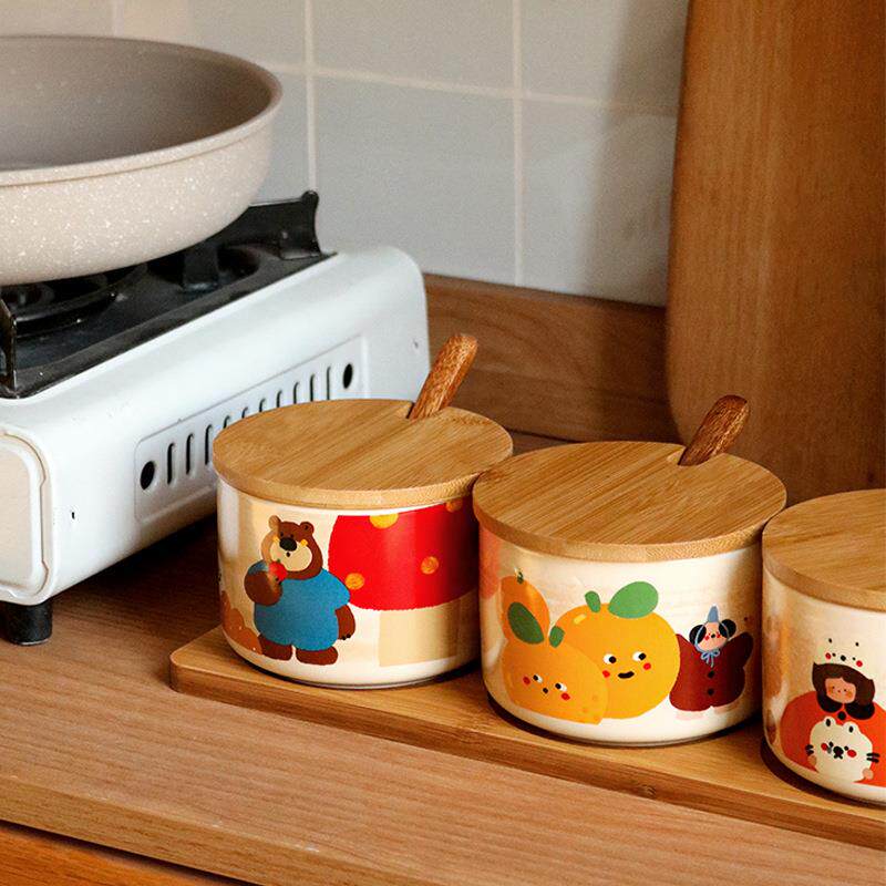 高颜味值调盒家用厨房调罐盐料味料精胡QYP椒收纳佐料调瓶油泼辣