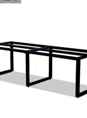 艺桌腿铁支架支大理石岩板餐桌底几座办EEH公桌电脑书桌子茶金属