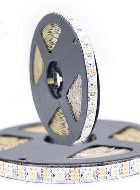 ws28d12B发幻le灯带38328工彩厂灯条光5Vled灯带贴片内置IC灯珠套