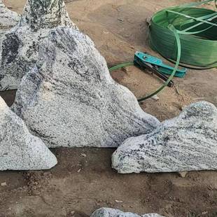 雪浪石片组合景观石造室枯内山水景切天然假山石头庭院泰山石056