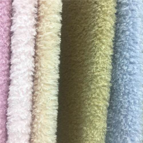 现货新ZJ品苏丽波毛呢面料衣羊绒单面水纹秋冬大外套毛绒料