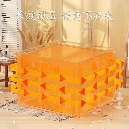 桶泡澡儿桶大人叠童洗澡冬天成人全c-7身浴折桶家用沐浴桶浴缸坐